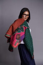 Co-linen Kantha Bolero Jacket view 12