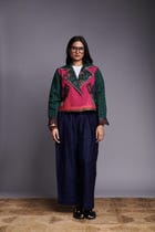 Co-linen Kantha Bolero Jacket view 2