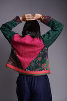 Co-linen Kantha Bolero Jacket view 9