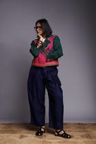 Co-linen Kantha Bolero Jacket view 10