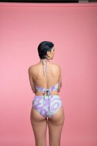 Black Current Bikini Bottom view 1