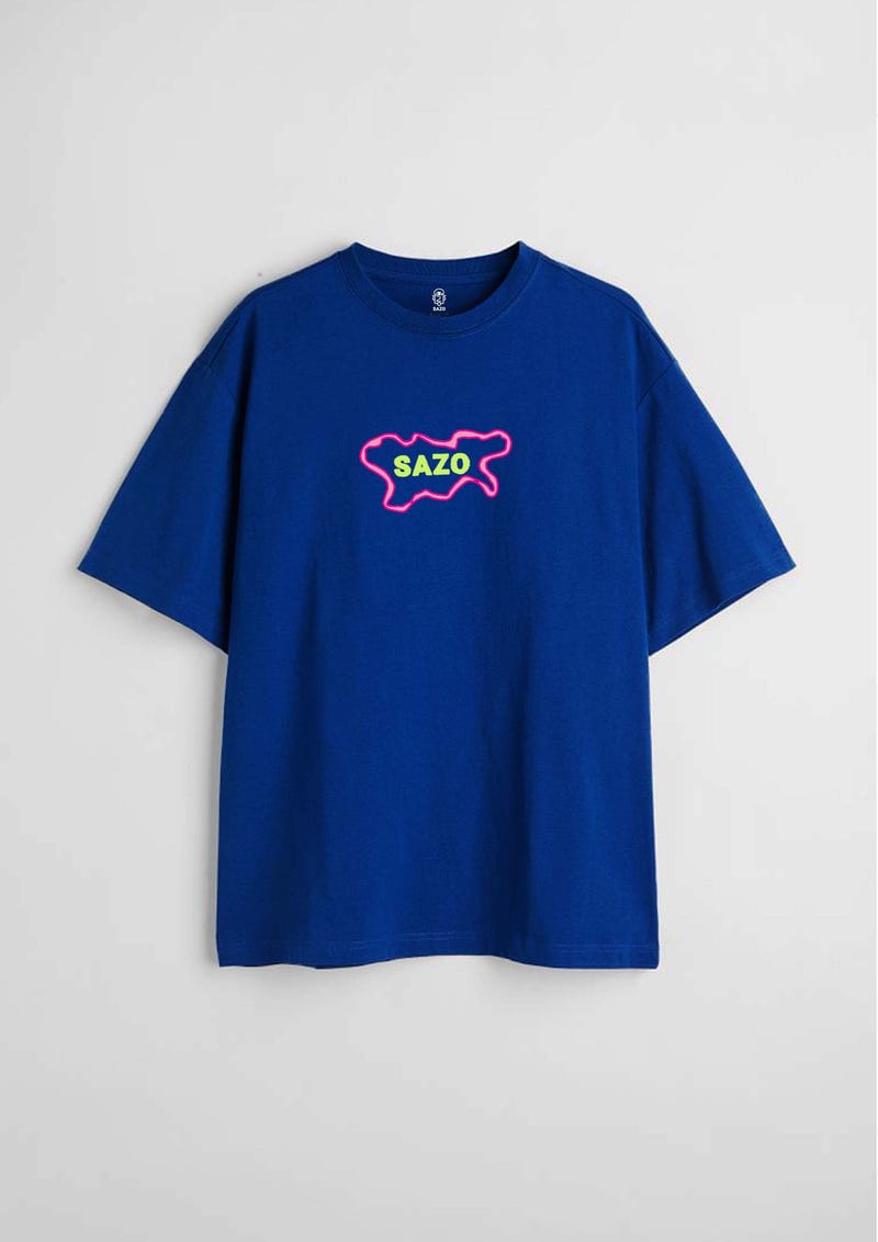 BLUE SAZO T-SHIRT [unisex]