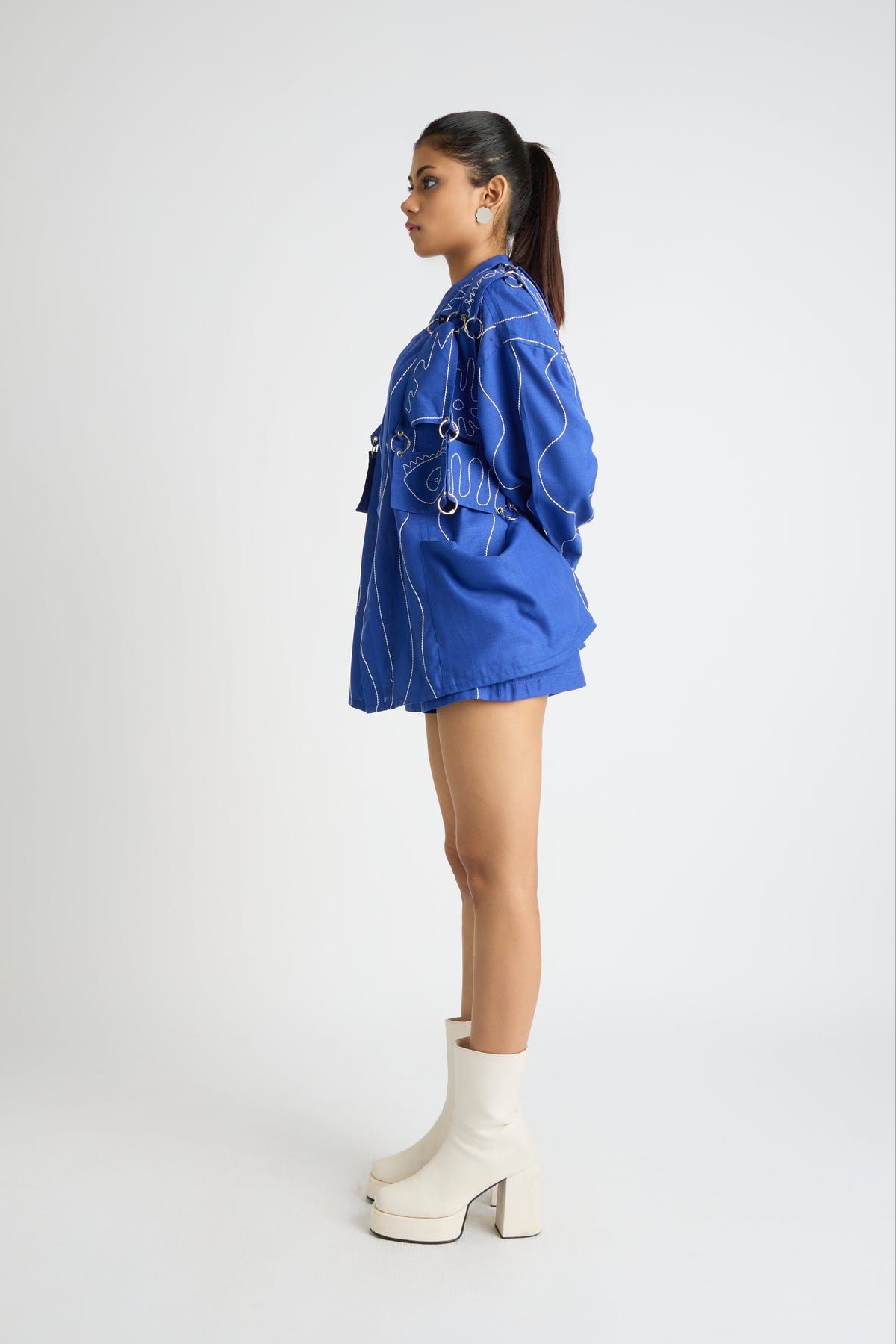 BROKEN BLUE CO-ORD SET - image 2