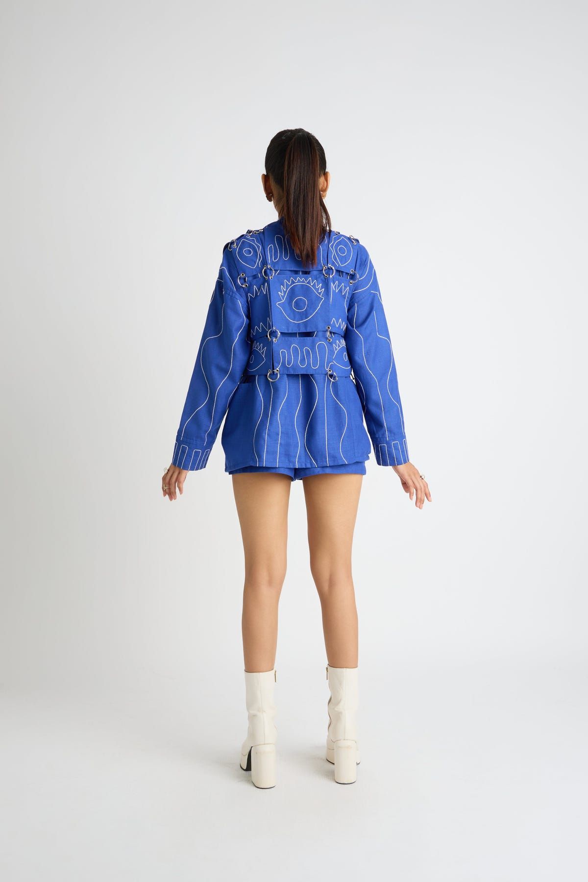 BROKEN BLUE CO-ORD SET - image 4