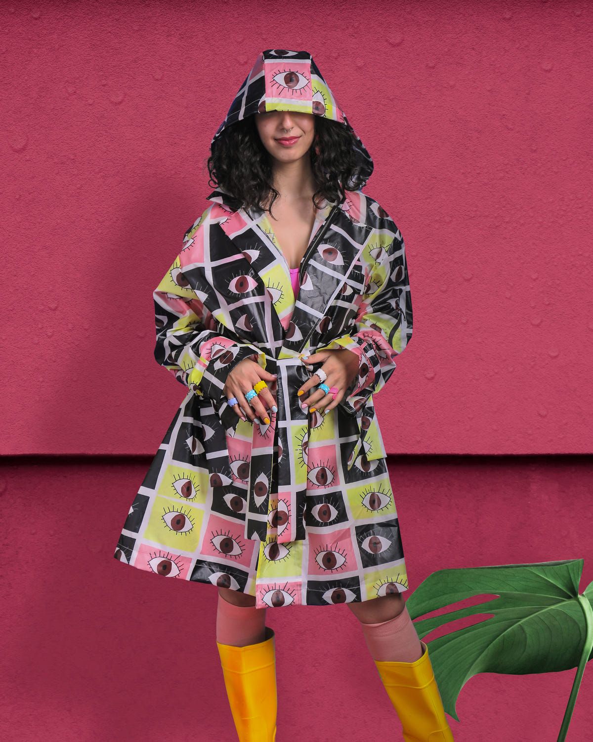 INDRA EYE TRENCH RAINCOAT [UNISEX] - image 2