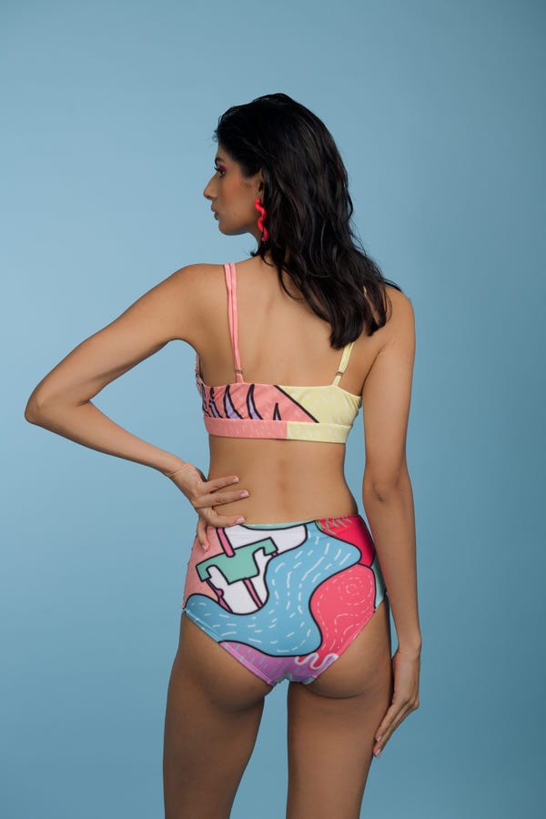 Sazo — STRAWBERRY SLUSH BIKINI BOTTOM
