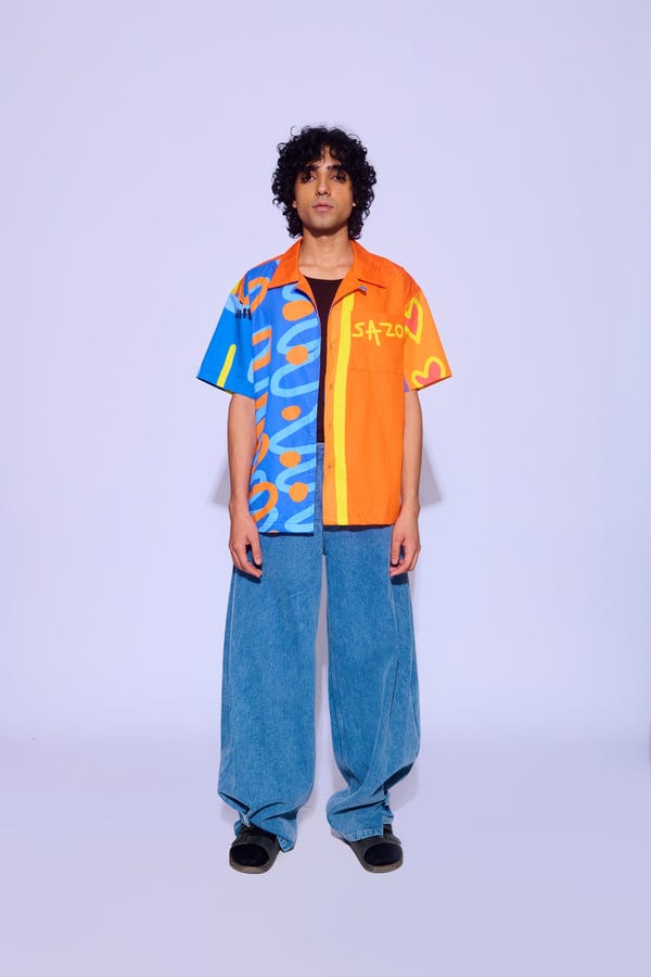 Sazo — SQUIGGLE SHIRT [UNISEX]