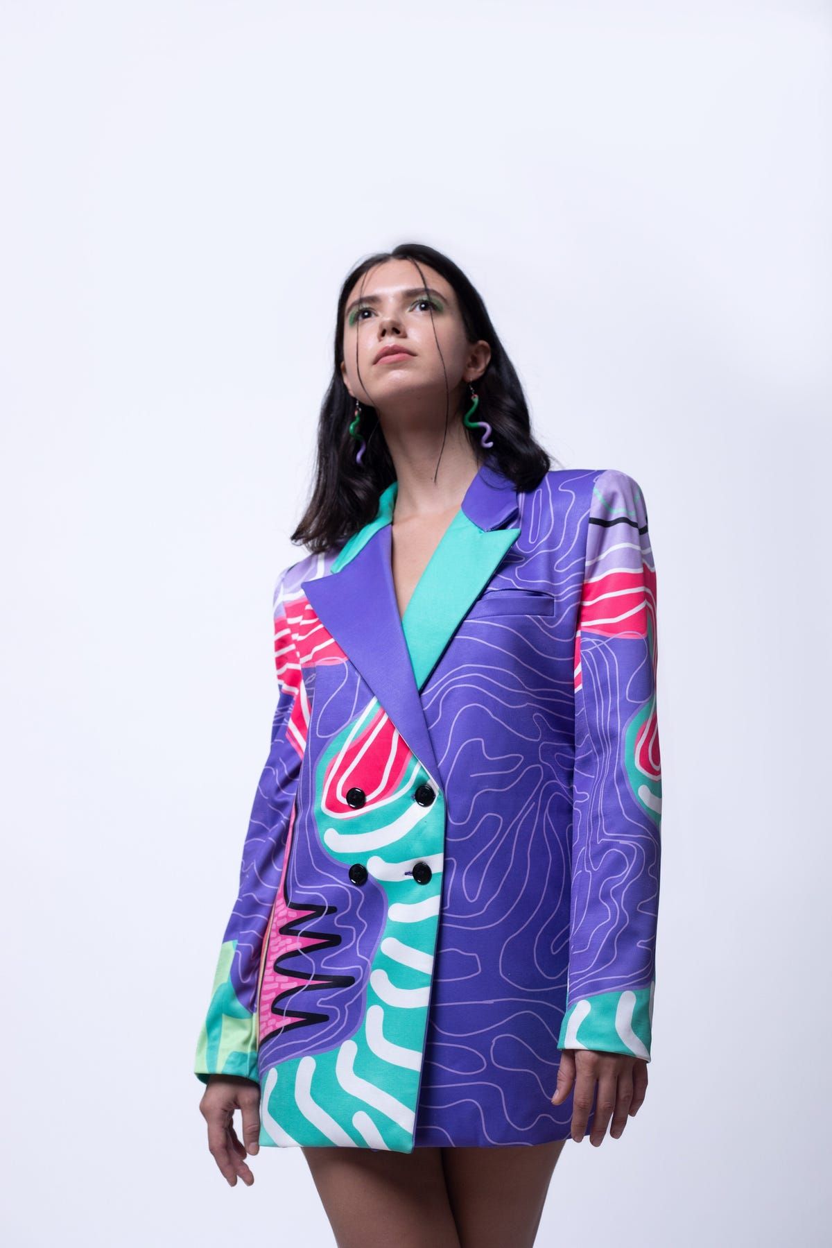DRUNK RHINO BLAZER DRESS - image 1