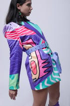 DRUNK RHINO BLAZER DRESS view 3