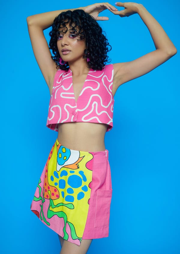 Sazo — GUAVA SKORT- PART OF SET