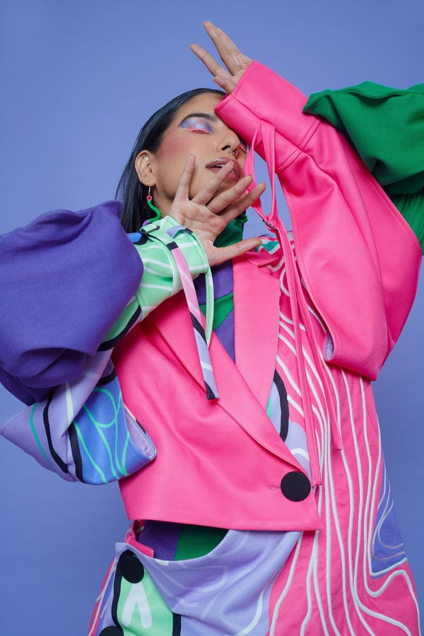 Sazo — PINK MOON BLAZER