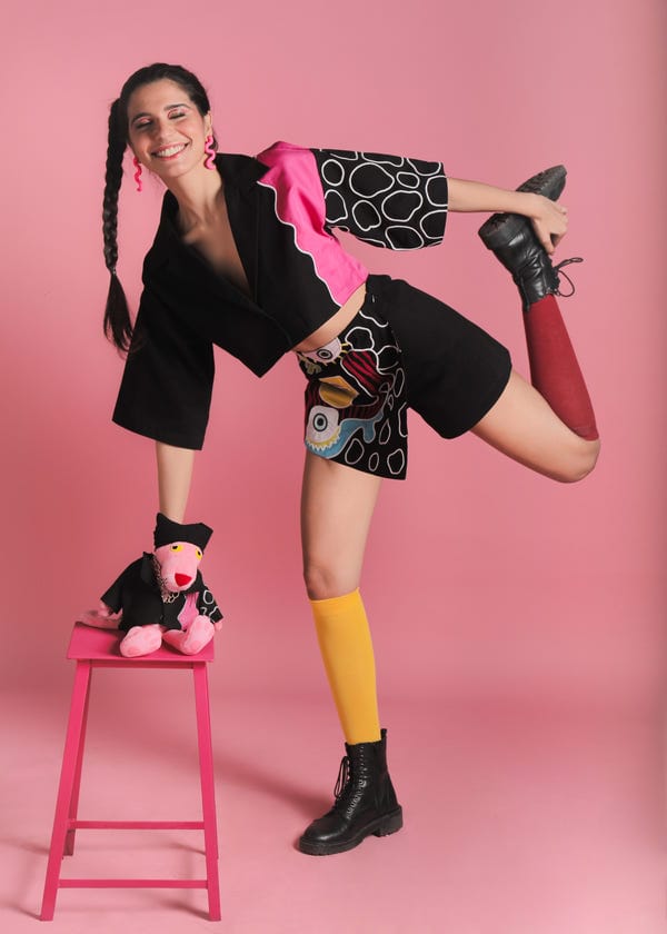 Sazo — RED CURRY SKORT- PART OF SET