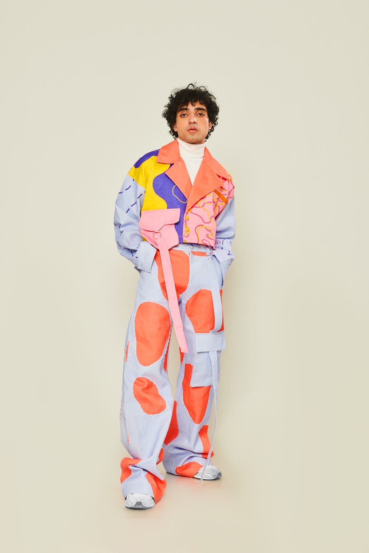 HIGH HIPPO PANTS AND JACKET CO-ORD SET- FULL SET[UNISEX] - image 5
