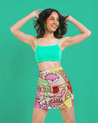 FACES MINI SKIRT view 1