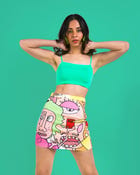 FACES MINI SKIRT view 2