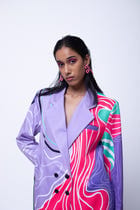 BUBBLEGUM BLAZER DRESS view 3