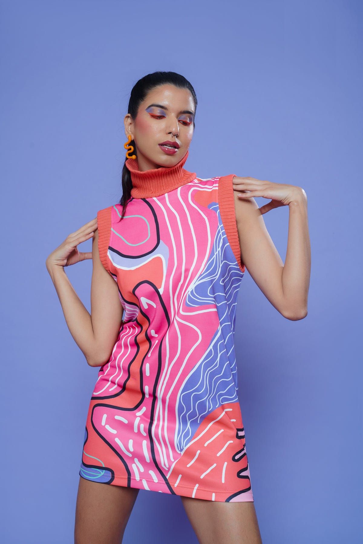 MILKY WAY SHORT DRESS - image 1