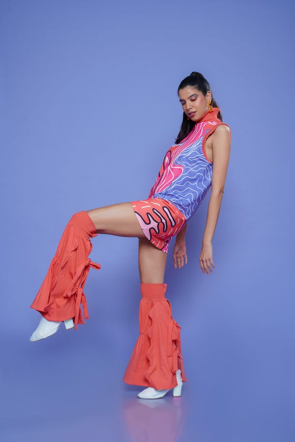 Sazo — MILKY WAY SHORT DRESS