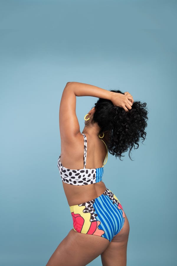 Sazo — WATERMELON KIWI BIKINI BOTTOM