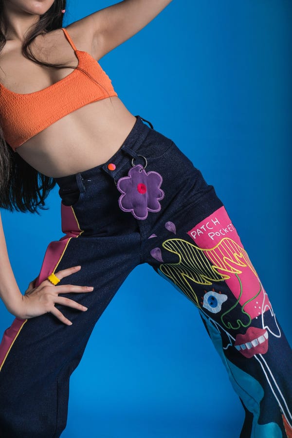 Sazo — HOT N SPICY CURRY PANTS [UNISEX]