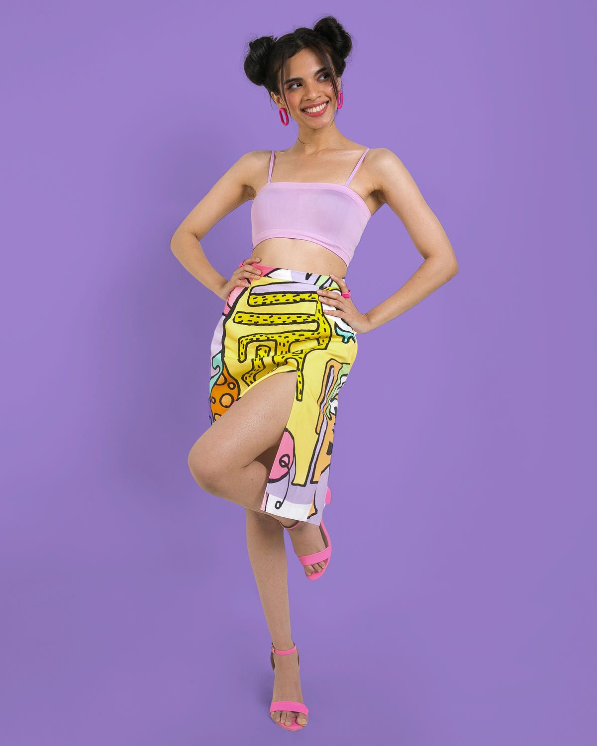 FARM SLIT SKIRT - image 3