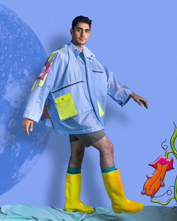 Sazo — WATER ME RAINCOAT [UNISEX]