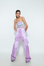 PURPLE SLIME TUBE TOP -PART OF A SET view 2