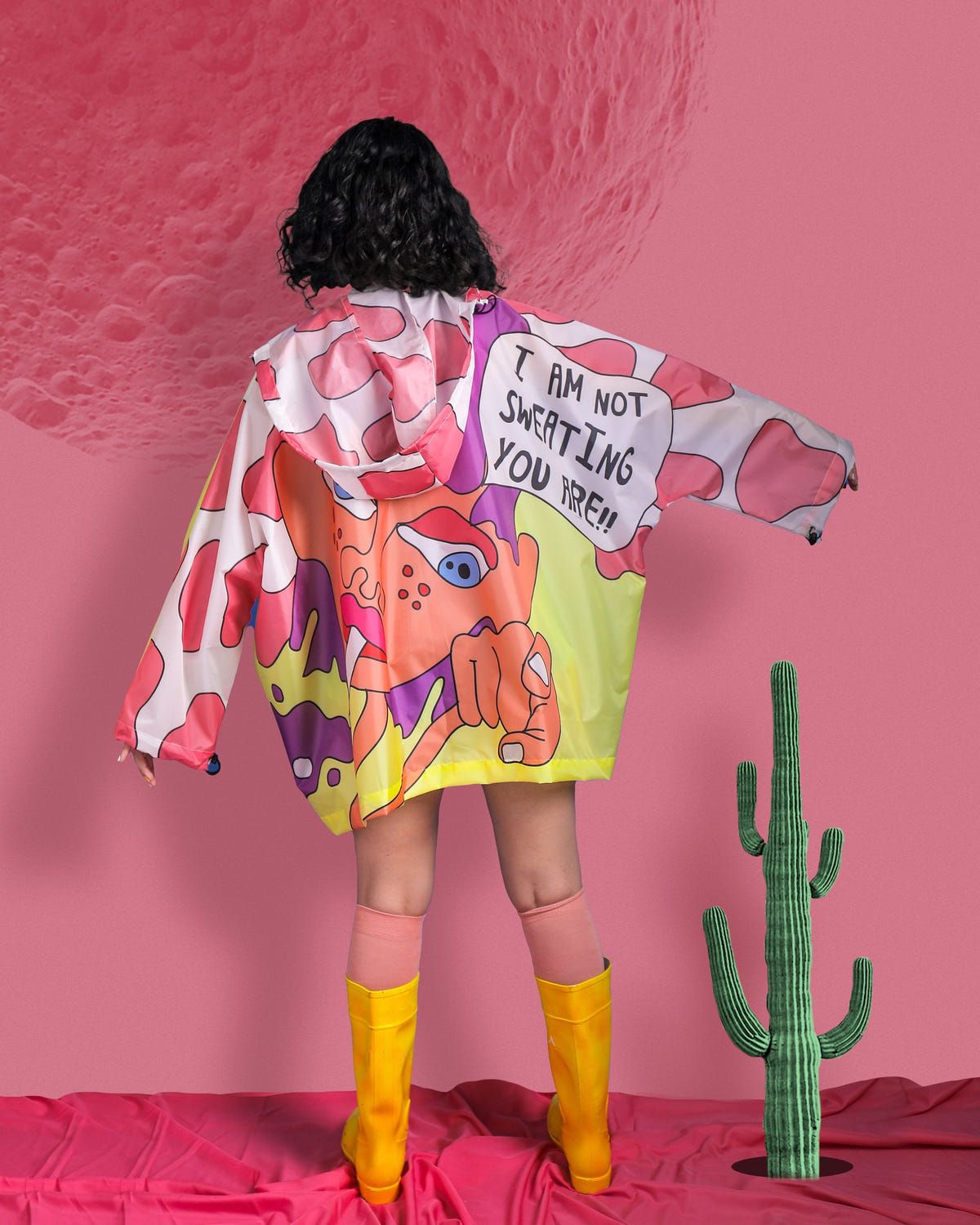 SWEATING RAINCOAT [UNISEX] - image 1