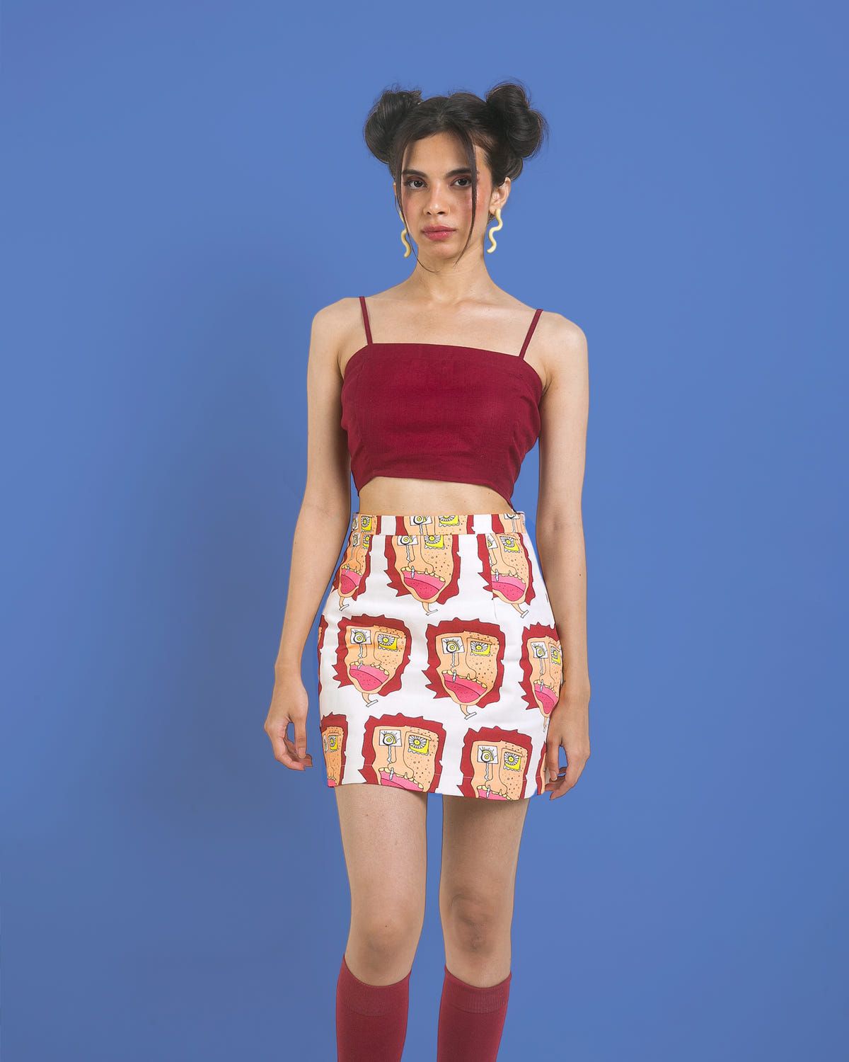CRYING RAJU MINI SKIRT - image 2