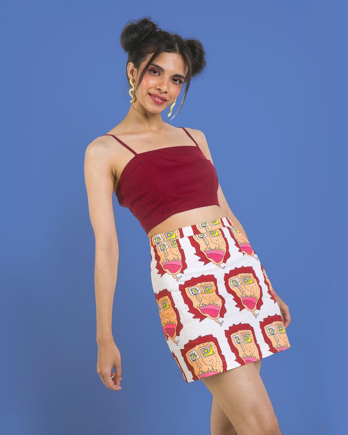 CRYING RAJU MINI SKIRT - image 3
