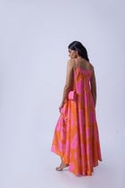 SPOTTED IN PINK DRESS view 3