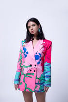 JELLO WAR BLAZER DRESS view 2