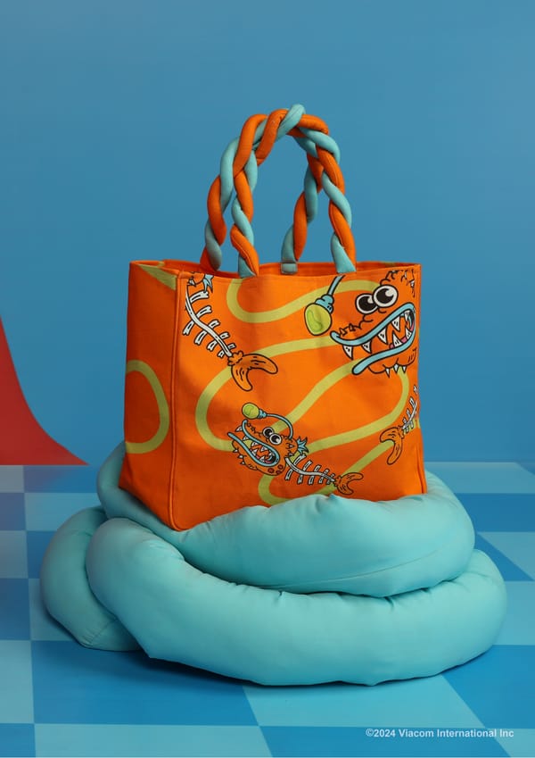 Sazo — SEA CITRUS TOTE BAG