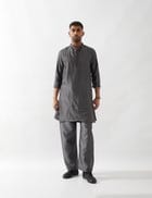 ABBY KURTA SET - GREY view 1