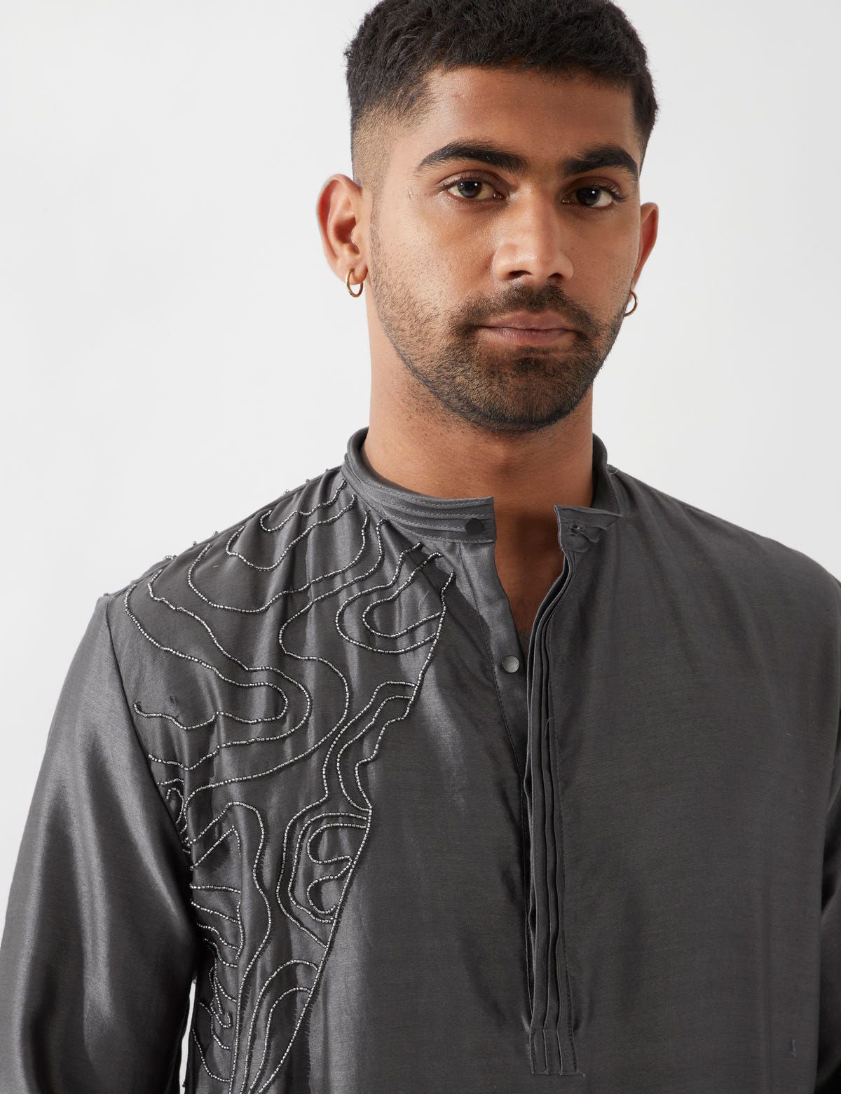 ABBY KURTA SET - GREY - image 2
