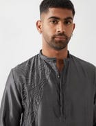 ABBY KURTA SET - GREY view 2
