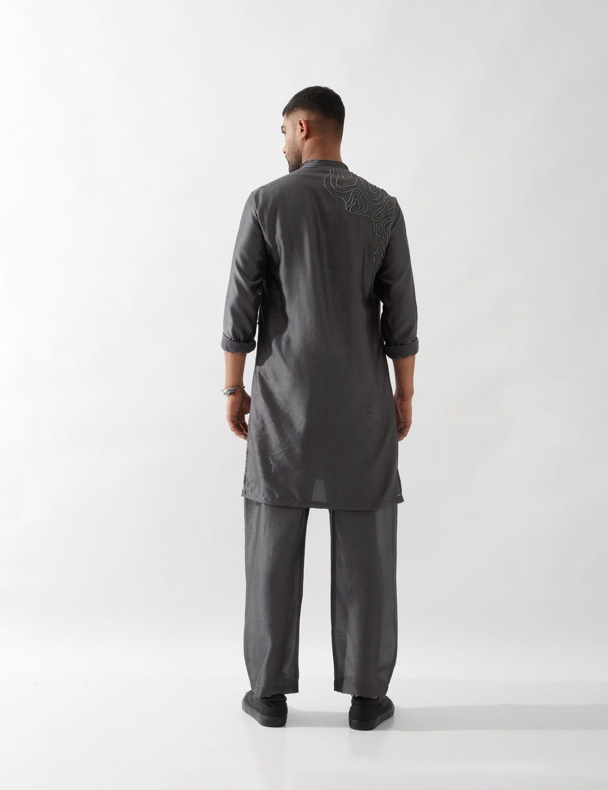 ABBY KURTA SET - GREY - image 6