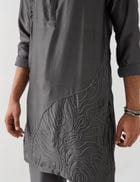 ABBY KURTA SET - GREY view 8