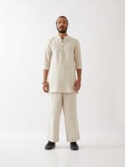 FINN KURTA- IVORY view 2