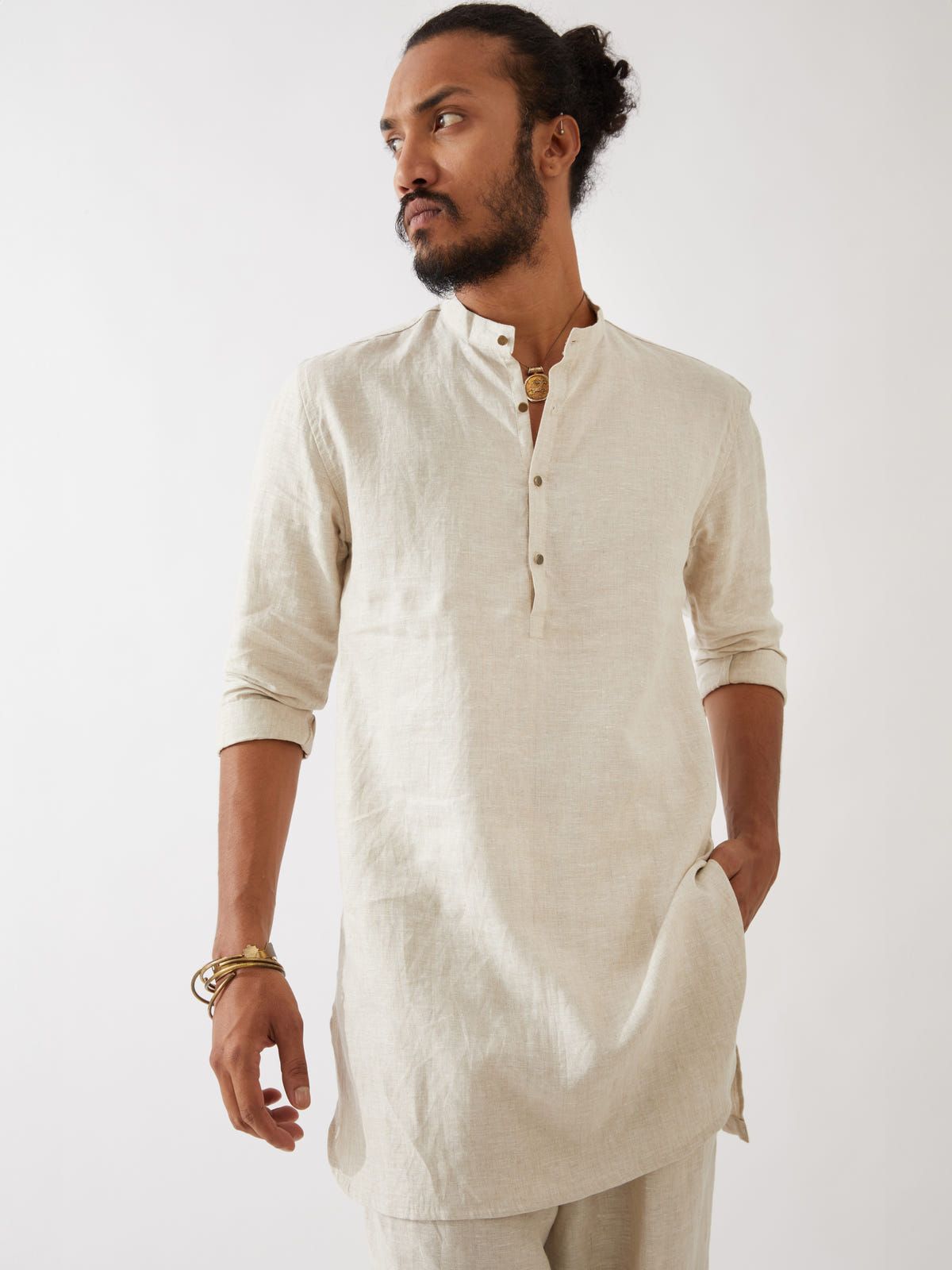 FINN KURTA- IVORY - image 5