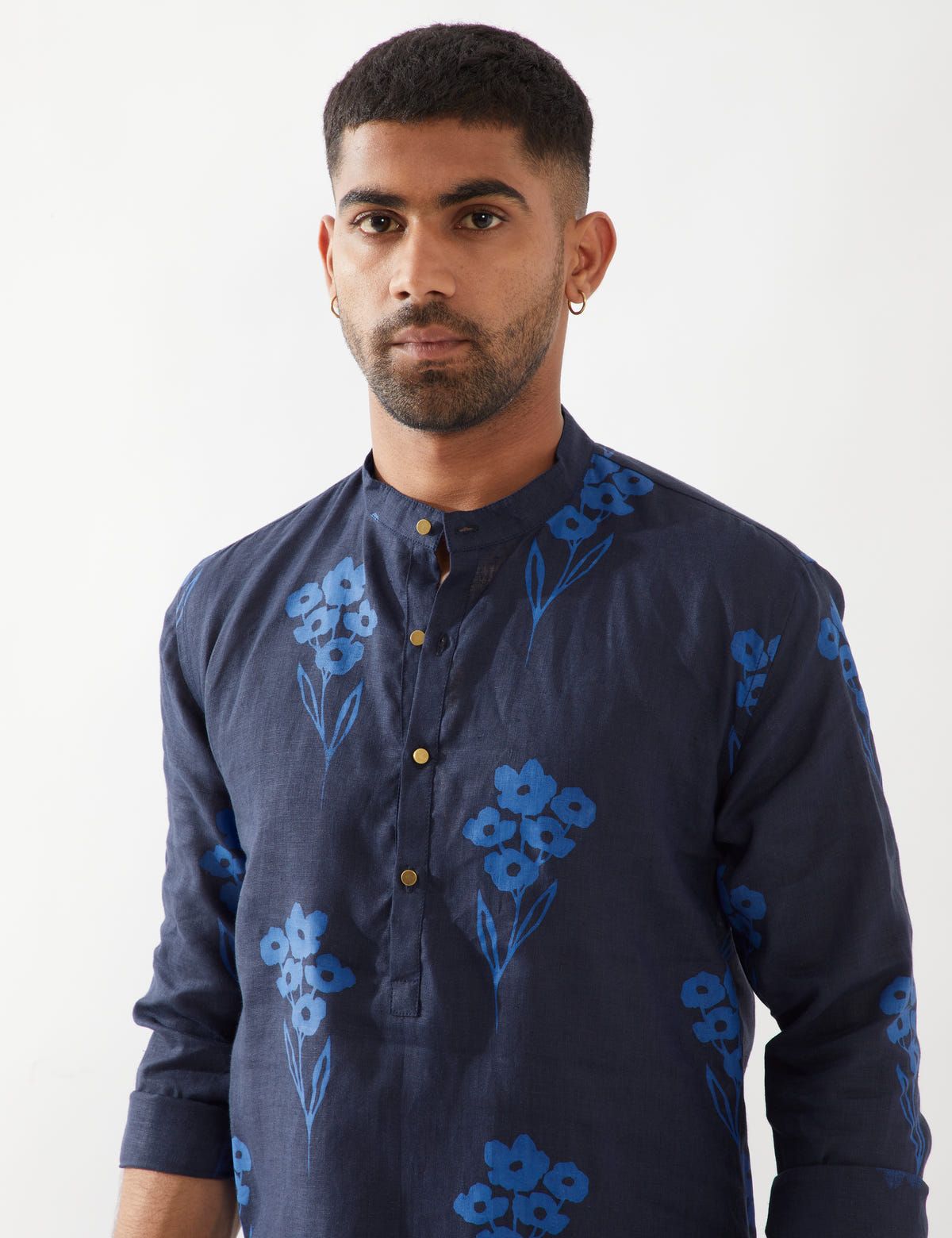 ZAYN FARM KURTA - NAVY - image 7