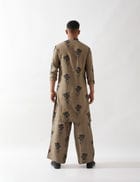 ZAYN FARM KURTA SET - OLIVE view 4