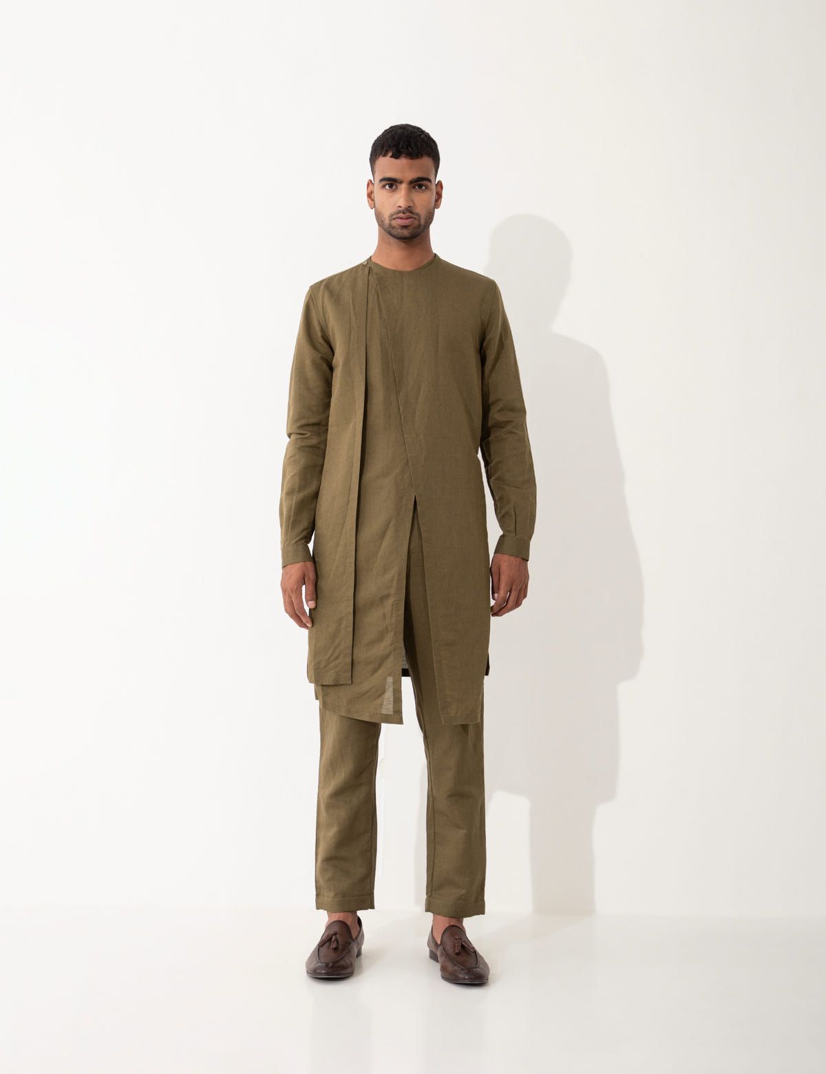 KYO KURTA SET - BROWN - image 2
