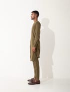 KYO KURTA SET - BROWN view 4