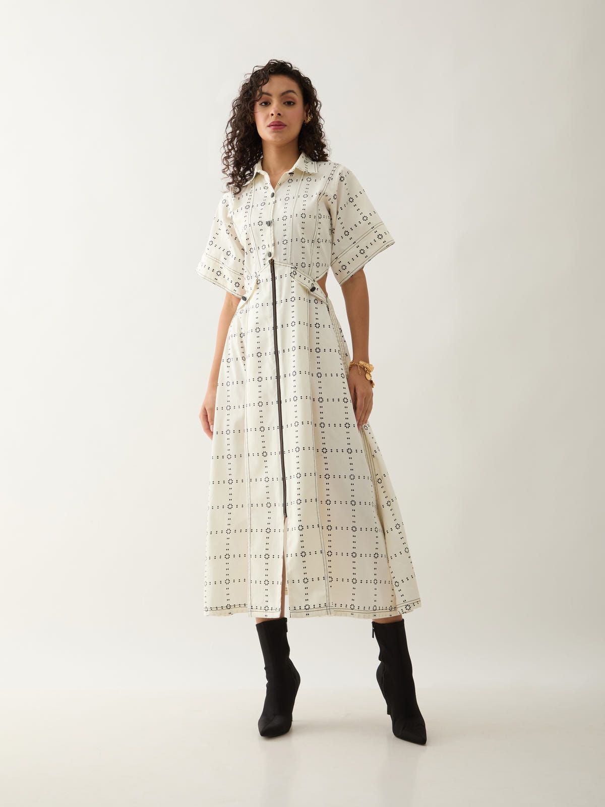 MARTIN DRESS -  OFF WHITE - image 1