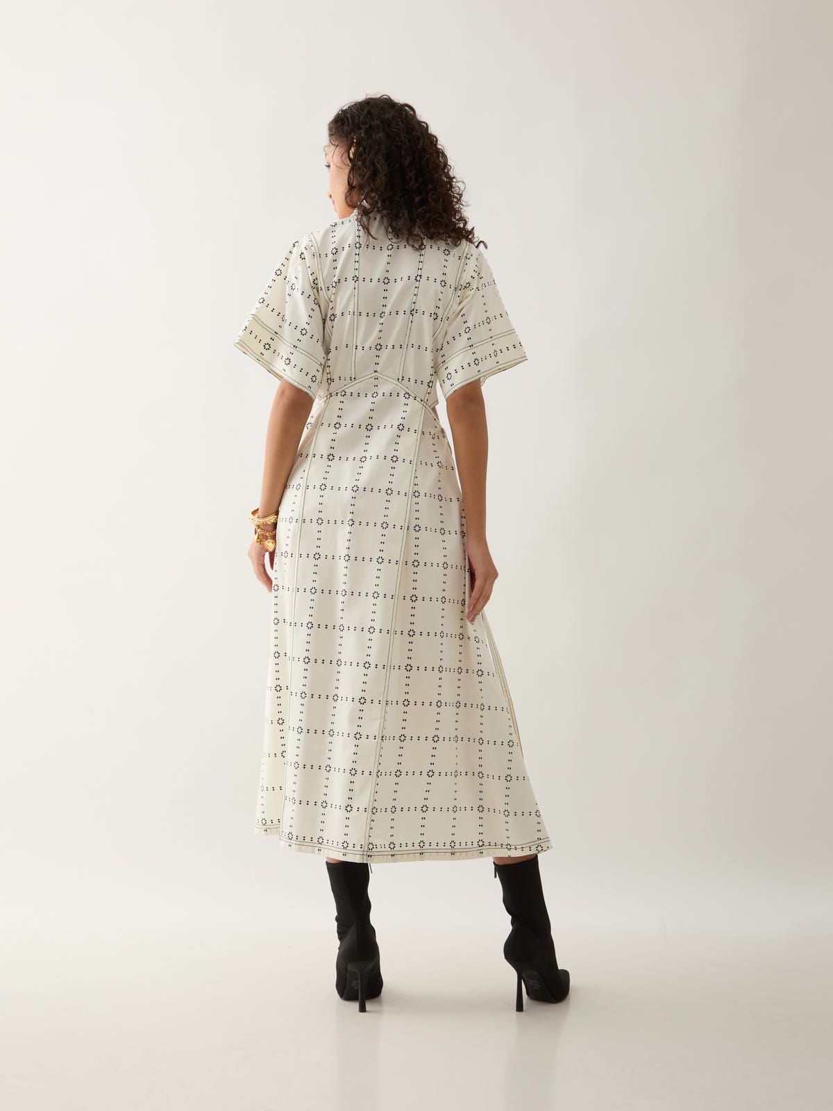 MARTIN DRESS -  OFF WHITE - image 3