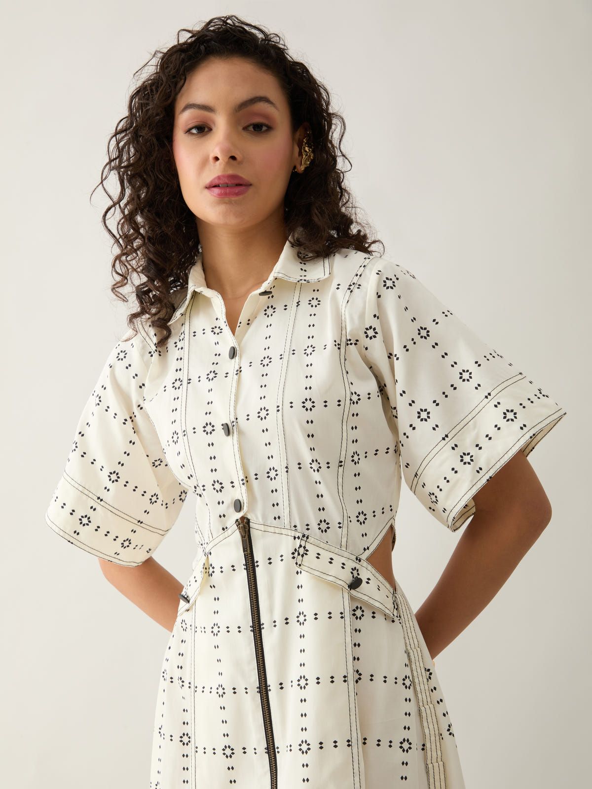 MARTIN DRESS -  OFF WHITE - image 5