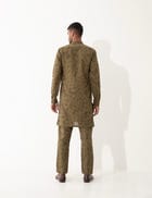 TORY VOID KURTA SET- BROWN view 5