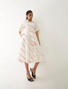 PALOMA DRESS - OFF WHITE view 1