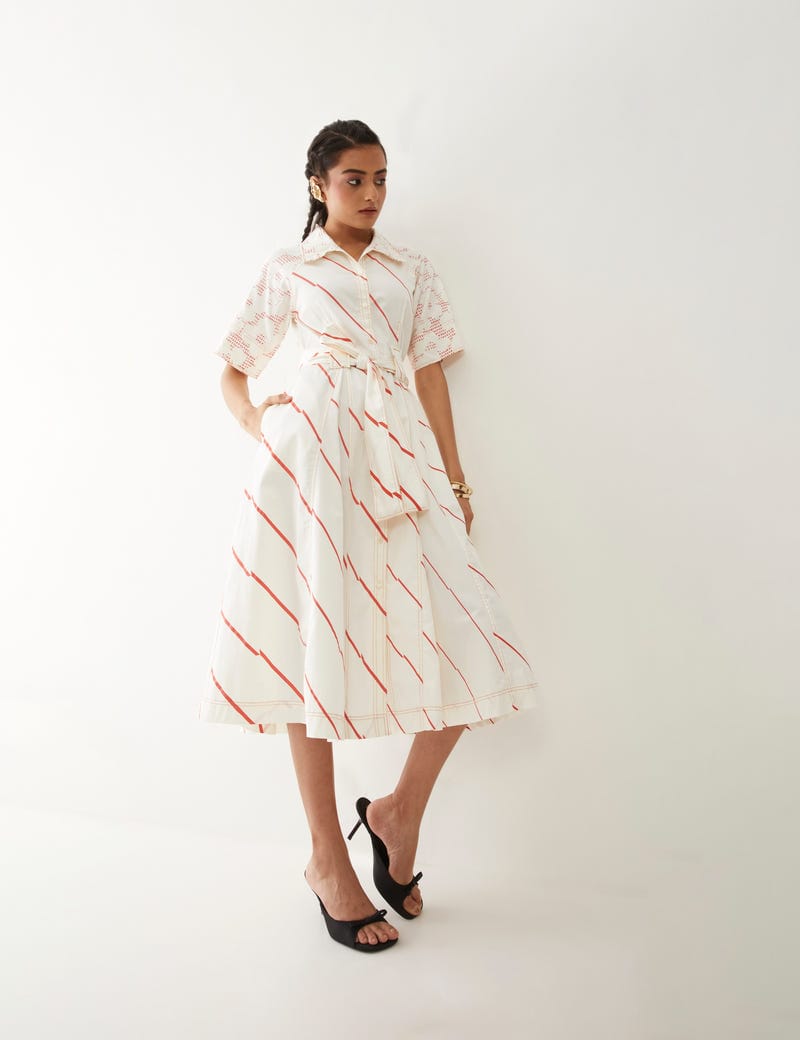 PALOMA DRESS - OFF WHITE